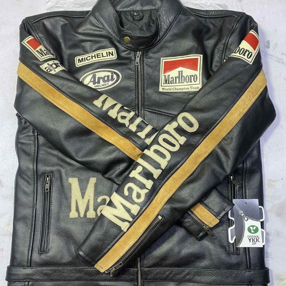 All black leather Marlboro classic